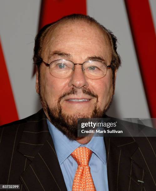 Television personality James Lipton arrives at the Los Angeles Premiere of "Bolt" at the El Capitan Theatre on November 17, 2008 in Hollywood,...