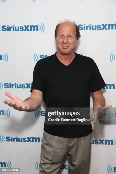 Recording artist Adrian Belew visits SiriusXM at SiriusXM Studios on August 22, 2017 in New York City.