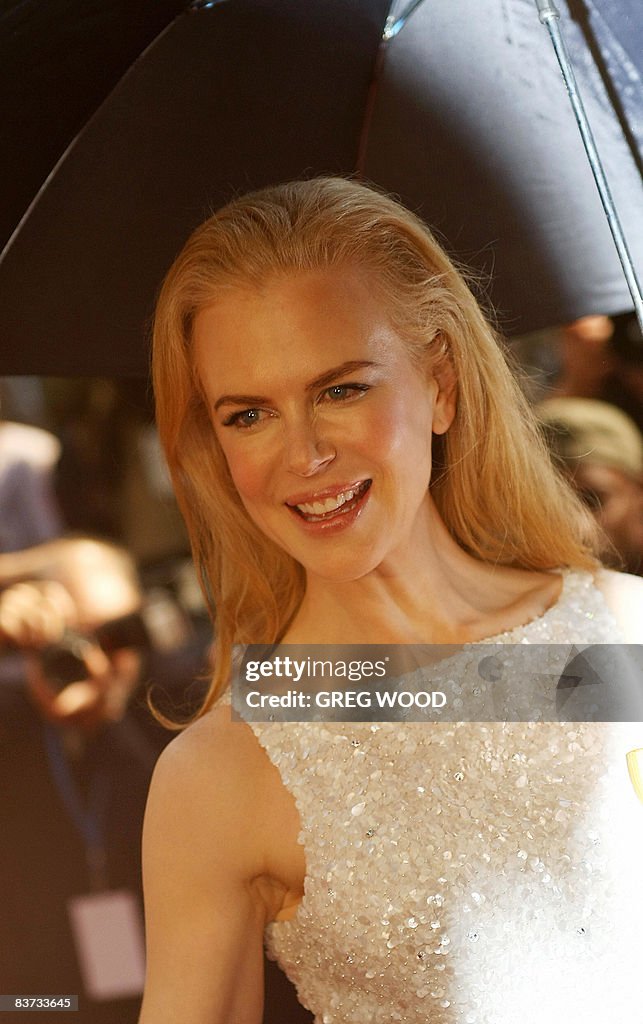 Academy award winning actress Nicole Kid