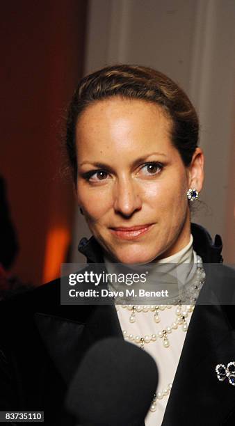Princess Zahra Aga Khan attends the Cartier Racing Awards 2008, at the Grosvenor House Hotel on November 17, 2008 in London, England.
