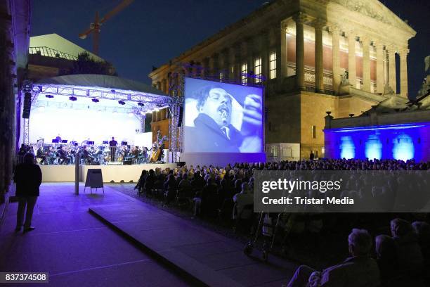 General view during the UFA Filmnaechte Berlin Reception on August 22, 2015 in Berlin, Germany.