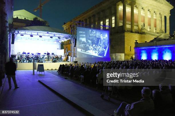 General view during the UFA Filmnaechte Berlin Reception on August 22, 2015 in Berlin, Germany.