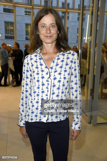 Inka Friedrich during the UFA Filmnaechte Berlin Reception on August 22, 2015 in Berlin, Germany.