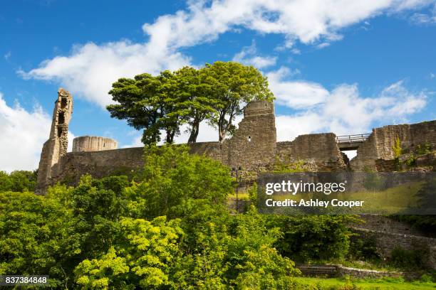 barnard castle, county durham, uk. - barnard castle stock pictures, royalty-free photos & images