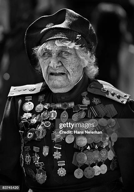 military woman wearing a lot of medals - military medal stock pictures, royalty-free photos & images