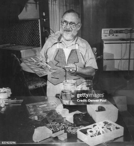 Caldwell, H.B. Candy Maker, Owner Caldwell's Fabrics & Crafts, Pueblo, Colo. Credit: Denver Post