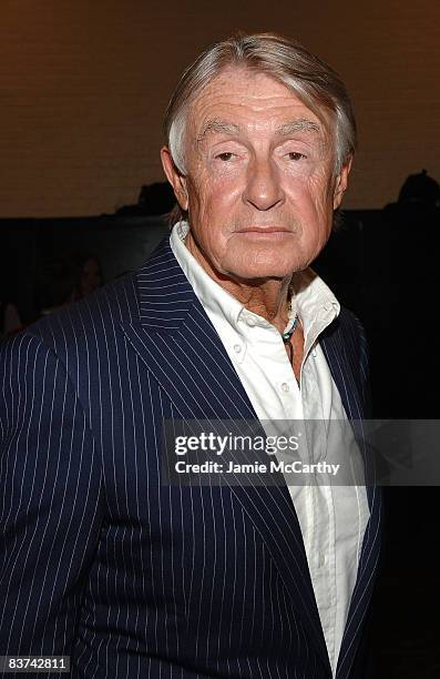 Director Joel Schumacher attends Marc Jacobs Spring 2009 at the NY State Armory on September 8, 2008 in New York City.