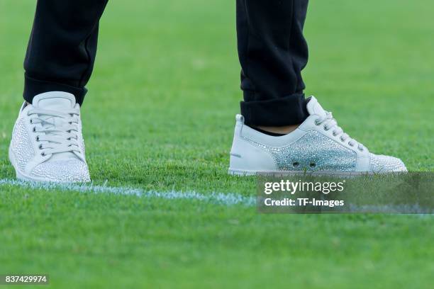 Shoes from Emre Mor of Dortmund during a friendly match between Espanyol Barcelona and Borussia Dortmund as part of the training camp on July 28,...