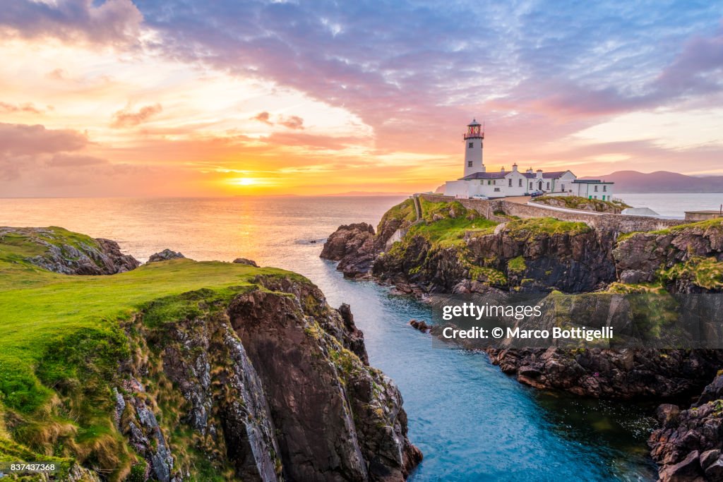 Fanad Head Lighthouse. Co. Donegal, Ireland.