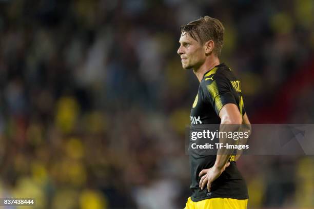 Lukasz Piszczek of Dortmund looks on , nach der 0:1 niederlage during a friendly match between Espanyol Barcelona and Borussia Dortmund as part of...