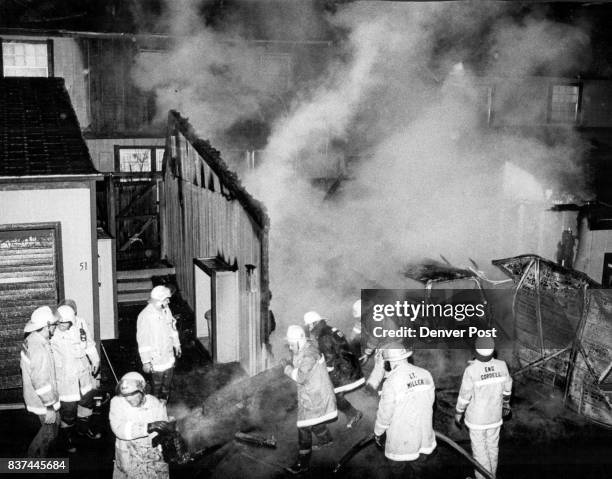 Two Cars, Garage Destroyed in South Boulder Fire The fire reached as far as the wall of the condominium of John Carnes, 50 Beenthaven St., damaging a...