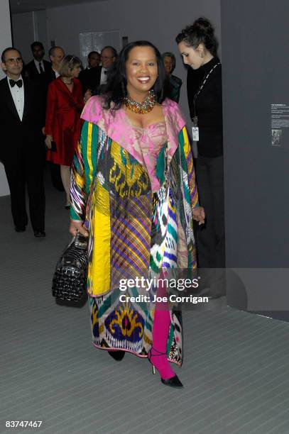 Socialite Sherry Bronfman attends MoMA's Jazz Interlude gala hosted by the Friends of Education at The Museum of Modern Art November 18, 2008 in New...