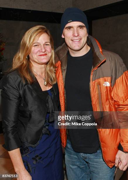 Director Ellen Kuras and Matt Dillon attend the premiere "The Betrayal " at The Paley Center for Media on November 18, 2008 in New York City.