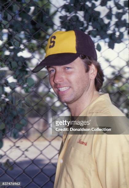 Actror John Ritter attends SAG and AFTRA Actors On Strike in circa 1980 in Los Angeles, California.