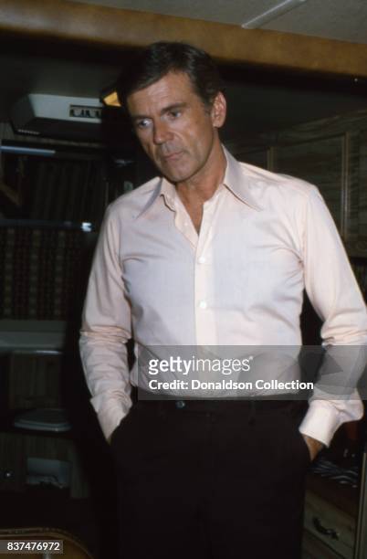 Actress Don Murray attends an event in circa 1980 in Los Angeles, California.