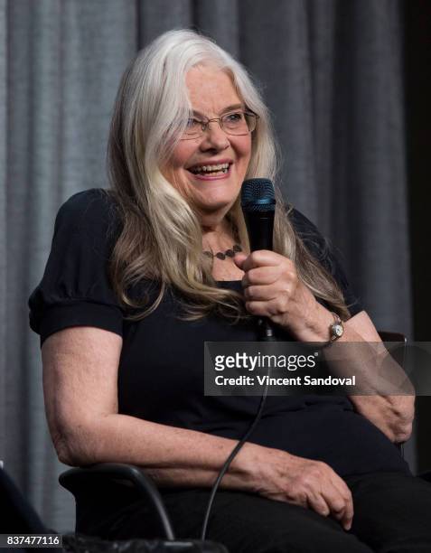 Actress Lois Smith attneds SAG-AFTRA Foundation Conversations with "Marjorie Prime" at SAG-AFTRA Foundation Screening Room on August 22, 2017 in Los...