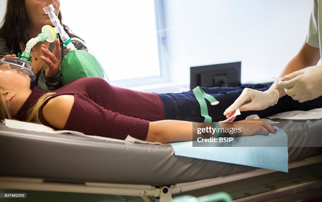Pediatric emergency unit