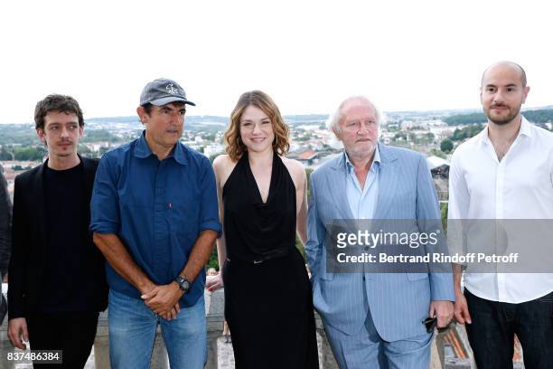 Team of the movie : Actors Nahuel Perez Biscayart, Director Albert Dupontel, actors Emilie Dequenne, Niels Arestrup and Kyan Khojandi attend the 10th...