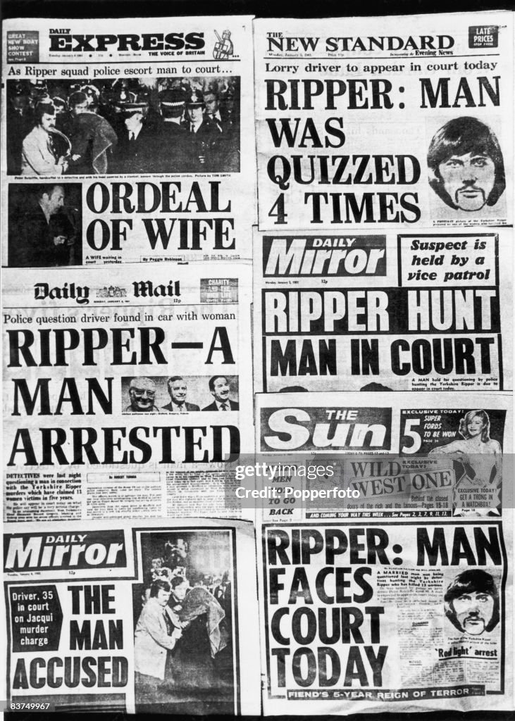 Yorkshire Ripper Headlines