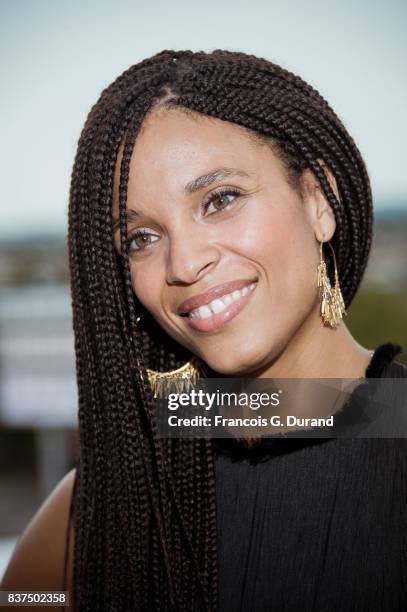 Stefi Celma attends the Jury photocall during the 10th Angouleme French-Speaking Film Festival on August 22, 2017 in Angouleme, France.