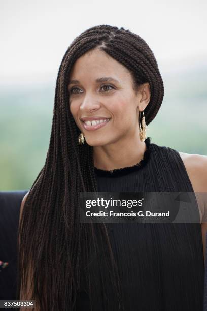 Stefi Celma attends the Jury photocall during the 10th Angouleme French-Speaking Film Festival on August 22, 2017 in Angouleme, France.