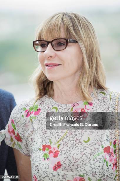 Denise Robert attends the Jury photocall during the 10th Angouleme French-Speaking Film Festival on August 22, 2017 in Angouleme, France.