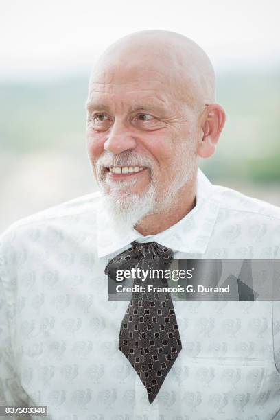 John Malkovich attends the Jury photocall during the 10th Angouleme French-Speaking Film Festival on August 22, 2017 in Angouleme, France.