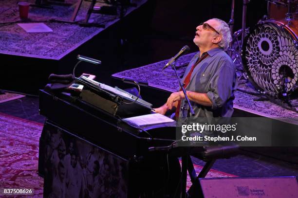 Donald Fagen performs with The Nightflyers at The Louisville Palace on August 22, 2017 in Louisville, Kentucky.