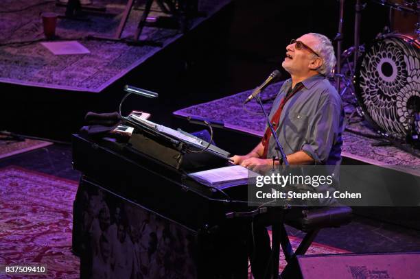 Donald Fagen performs with The Nightflyers at The Louisville Palace on August 22, 2017 in Louisville, Kentucky.