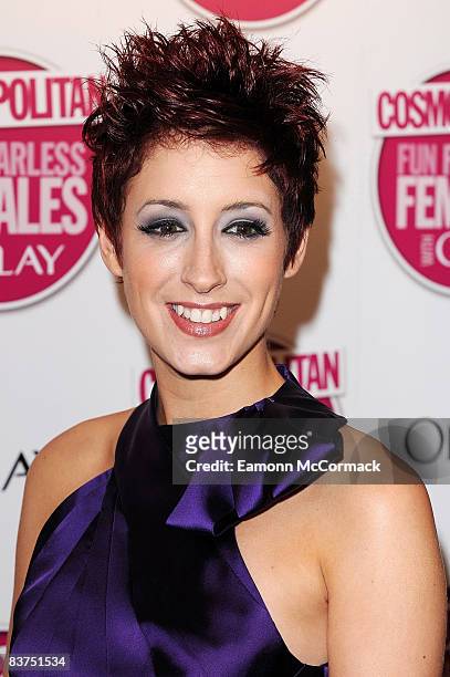 Connie Fisher attends the Cosmopolitan Ultimate Women of the Year Awards at The Banqueting House on November 5, 2008 in London, England.