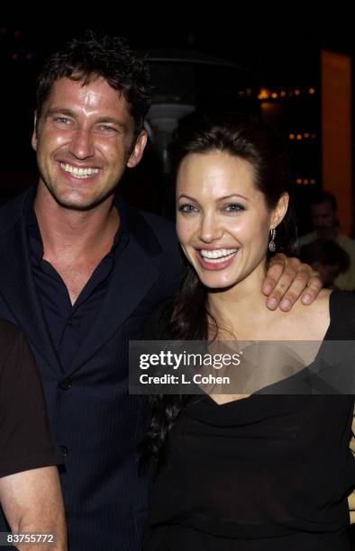 Gerard Butler and Angelina Jolie