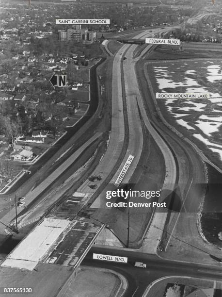 Interstate 70, the east-west expressway loop through north Denver, is continuing its westward construction. Most of the paving in this area was...