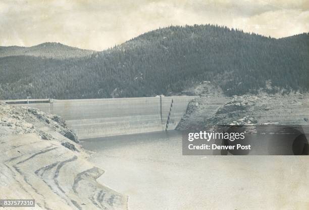 Up And Coming Water behind the Barker Dam near Nederland is -on the rise after work on flow gates has progressed enough that lower gates can be...