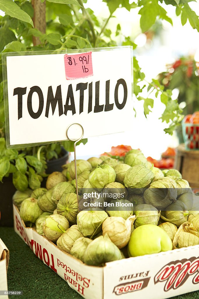 Tomatillos at Farm Market
