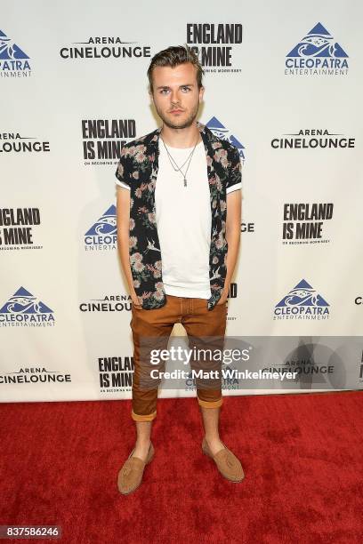 Actor Adam Lawrence attends the screening of "England Is Mine" at The Montalban on August 22, 2017 in Hollywood, California.