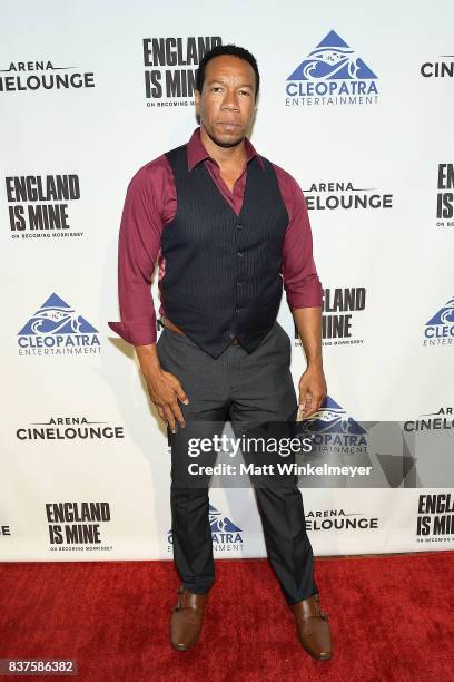 Rico E. Anderson attends the screening of "England Is Mine" at The Montalban on August 22, 2017 in Hollywood, California.