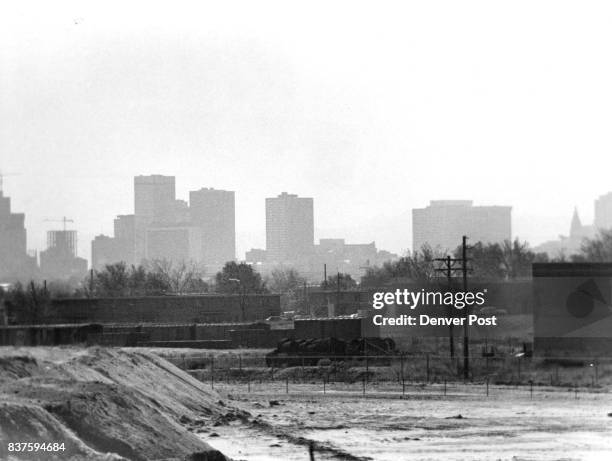 Don't Get Chocked Up, But It Looks Like Another One Of Those Days This view of downtown Denver, looking south from, East 55th Avenue and Pennsylvania...