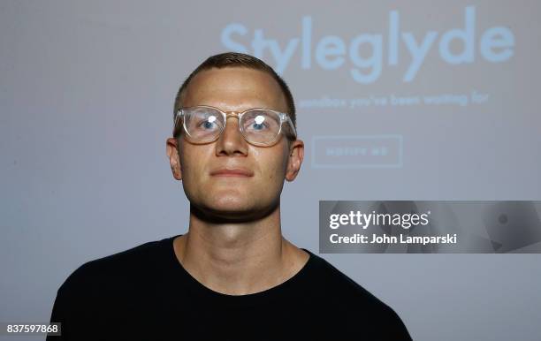 Guiton Porter attends StyleGlyde App launch at Tumblr HQ on August 22, 2017 in New York City.