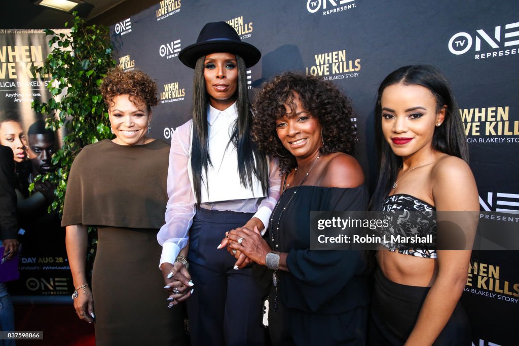Premiere Of TV One's "When Love Kills" - Arrivals