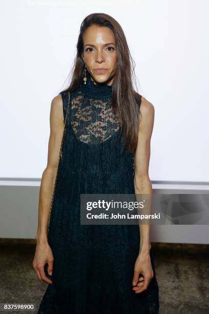 Tari Ehsan attends StyleGlyde App launch at Tumblr HQ on August 22, 2017 in New York City.