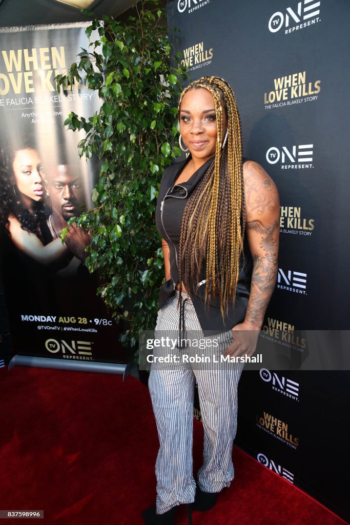 Premiere Of TV One's "When Love Kills" - Arrivals