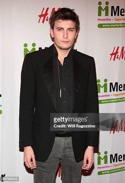 Actor Cameron Moir attends the Royal Gala Auction Premiere to beneift Mentor Foundation at Phillips de Pury & Company on November 19, 2008 in New...