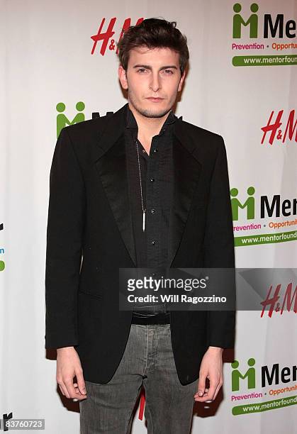 Actor Cameron Moir attends the Royal Gala Auction Premiere to beneift Mentor Foundation at Phillips de Pury & Company on November 19, 2008 in New...