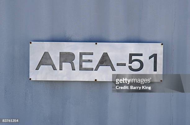Alien Research Center on the Extraterrestrial Highway near Area 51 near Rachel, Nevada