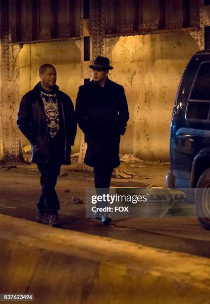 Xzibit and Trai Byers in the "Toil and Trouble, Part. 2" season finale episode of EMPIRE airing Wednesday, May 17 on FOX.