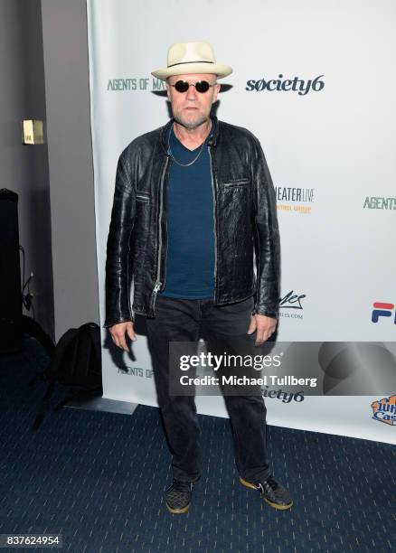 Actor Michael Rooker attends the "Extraordinary: Stan Lee" tribute event at Saban Theatre on August 22, 2017 in Beverly Hills, California.