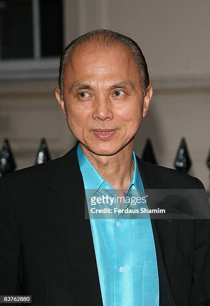 Jimmy Choo attends the launch of 'PoliticsAndTheCity.com' at ICA on July 8, 2008 in London, England.