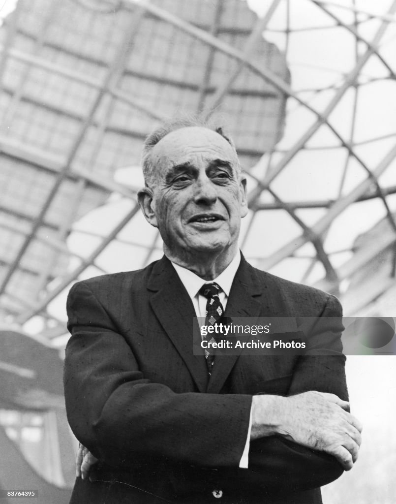 American urban planner Robert Moses , president of the World's Fair