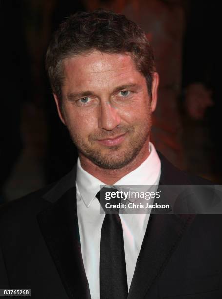 Actor Gerard Butler attends the landmark Grand Opening of Atlantis, The Palm Resort, and the Palm Jumeirah on November 20, 2008 in Dubai, United Arab...