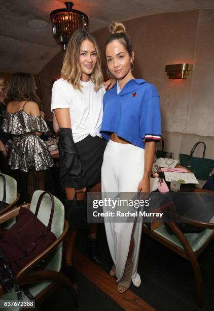 Kara Wilson and guest attend Delilah Hamlin celebration for Botkier New York's Fall 2017 Campaign at Delilah on August 22, 2017 in West Hollywood,...